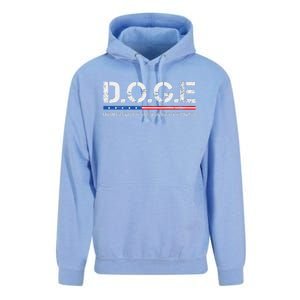 Doge D.O.G.E. Department Of Government Efficiency Gift Unisex Surf Hoodie