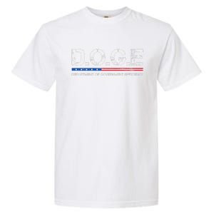 Doge D.O.G.E. Department Of Government Efficiency Gift Garment-Dyed Heavyweight T-Shirt