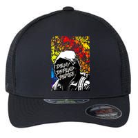 Delay Deny Defend Vintage Painting Flexfit Unipanel Trucker Cap