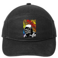 Delay Deny Defend Vintage Painting 7-Panel Snapback Hat