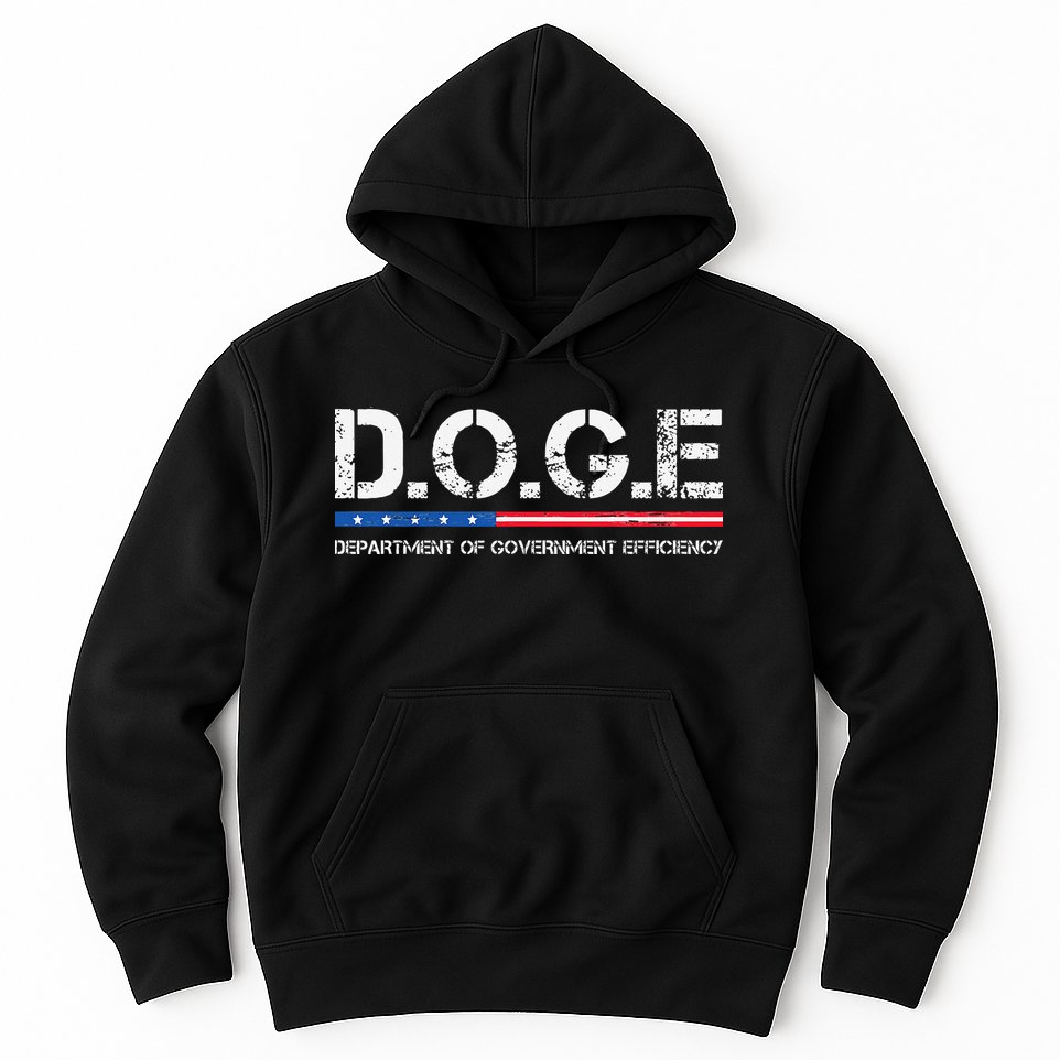 Doge D.O.G.E. Department Of Government Hoodie