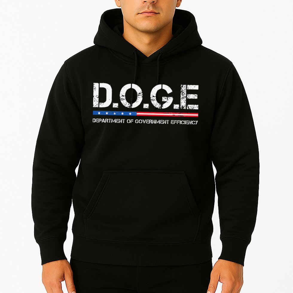Doge D.O.G.E. Department Of Government Hoodie