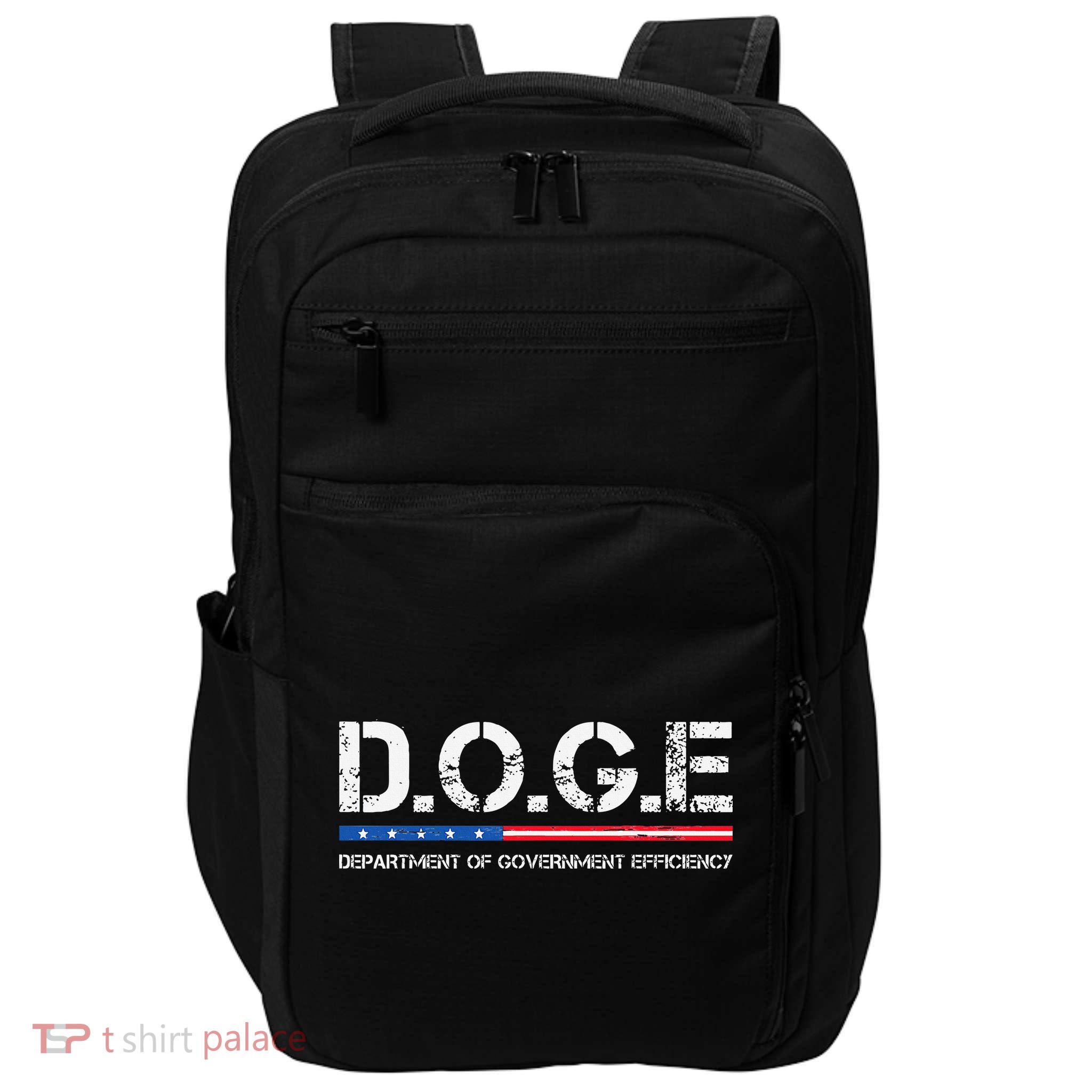 Doge D.O.G.E. Department Of Government Impact Tech Backpack