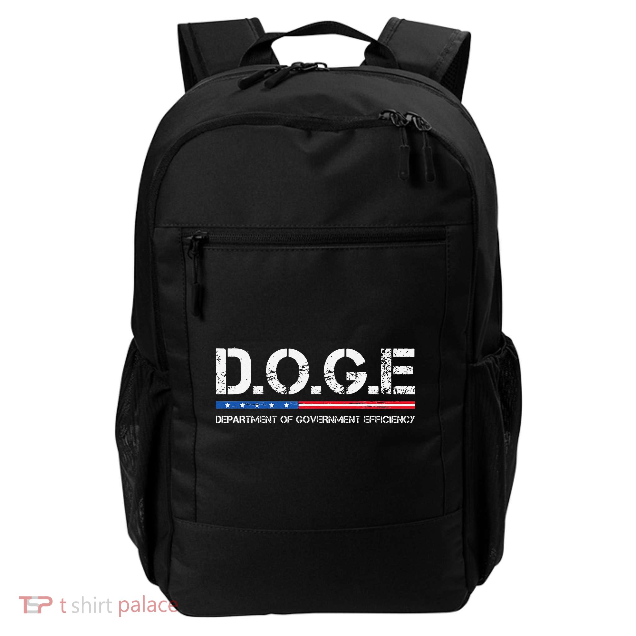 Doge D.O.G.E. Department Of Government Backpack
