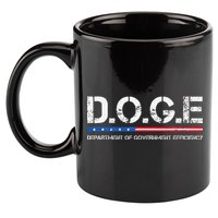 Doge D.O.G.E. Department Of Government 11oz C Handle Ceramic Mug