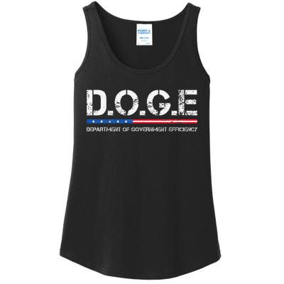 Doge D.O.G.E. Department Of Government Ladies Essential Tank