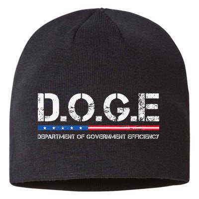Doge D.O.G.E. Department Of Government Sustainable Beanie