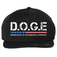 Doge D.O.G.E. Department Of Government Wool Snapback Cap
