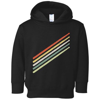 Drummer Drums Drumset Drumsticks Vintage Toddler Hoodie