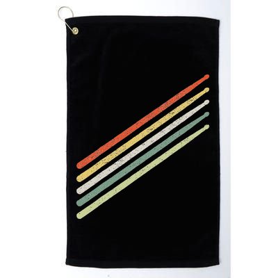 Drummer Drums Drumset Drumsticks Vintage Golf Towel