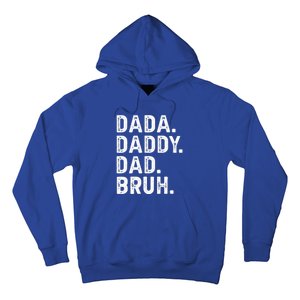 Dada Daddy Dad Bruh Funny Fathers Day Gift Hoodie