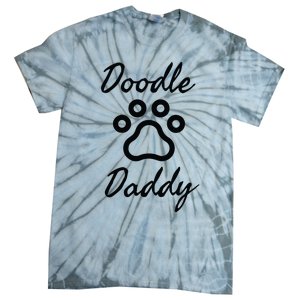 Dog Dad Doodle Daddy Dog Tie-Dye T-Shirt