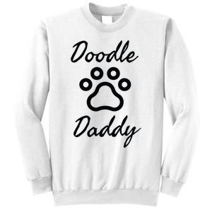 Dog Dad Doodle Daddy Dog Sweatshirt