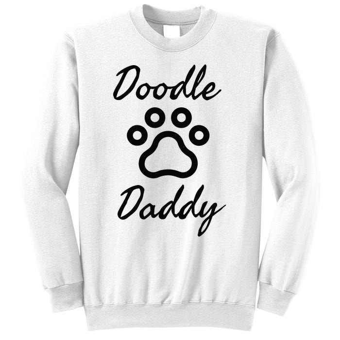 Dog Dad Doodle Daddy Dog Sweatshirt