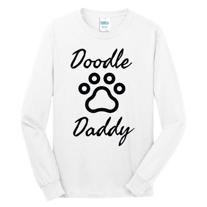 Dog Dad Doodle Daddy Dog Tall Long Sleeve T-Shirt