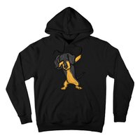 Dabbing Dachshund Doxie Dog Dab Dance Hoodie