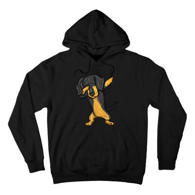 Dabbing Dachshund Doxie Dog Dab Dance Tall Hoodie