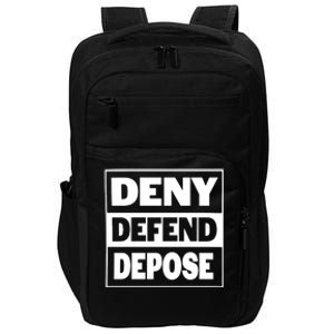 Deny Defend Depose Impact Tech Backpack