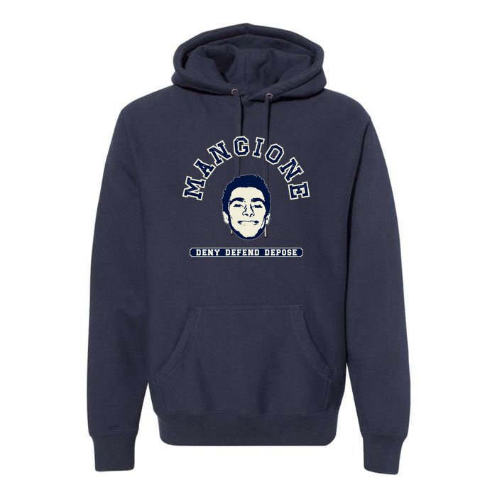 Deny Defend Depose Varsity Premium Hoodie