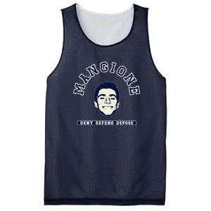 Deny Defend Depose Varsity Mesh Reversible Basketball Jersey Tank