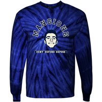 Deny Defend Depose Varsity Tie-Dye Long Sleeve Shirt