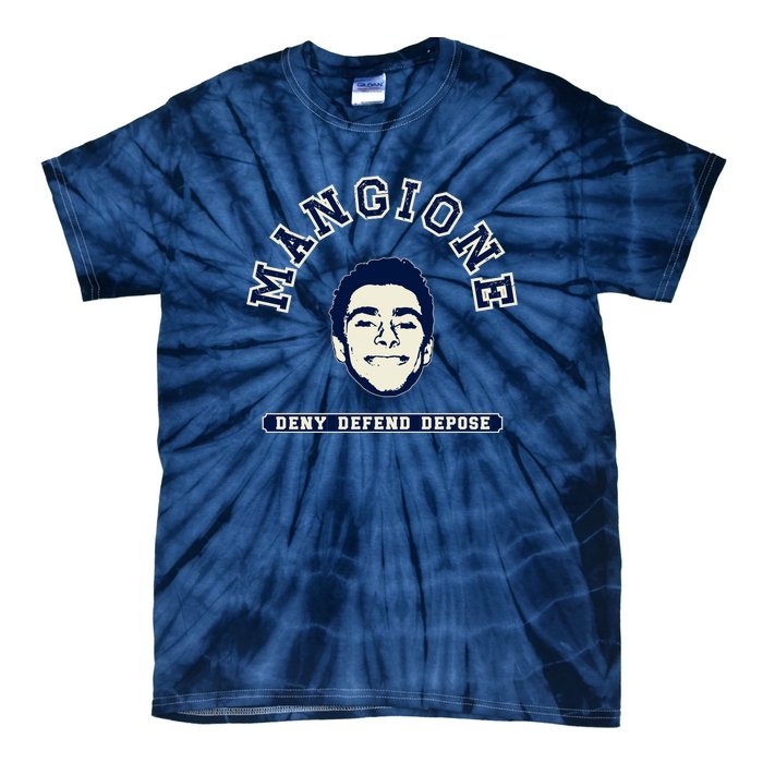 Deny Defend Depose Varsity Tie-Dye T-Shirt