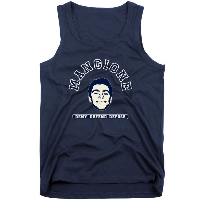 Deny Defend Depose Varsity Tank Top