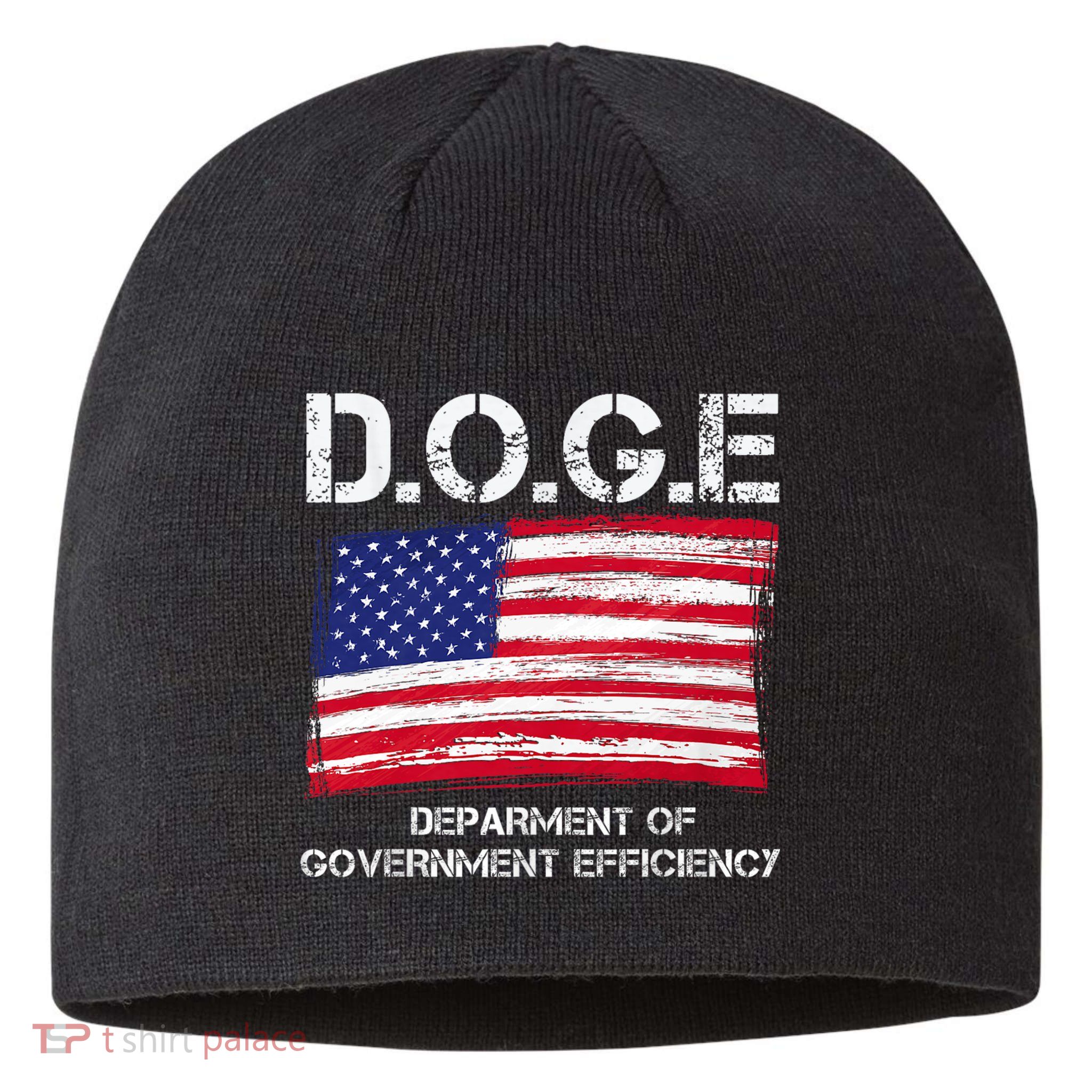 D.O.G.E Doge Department Of Government Efficiency Sustainable Beanie