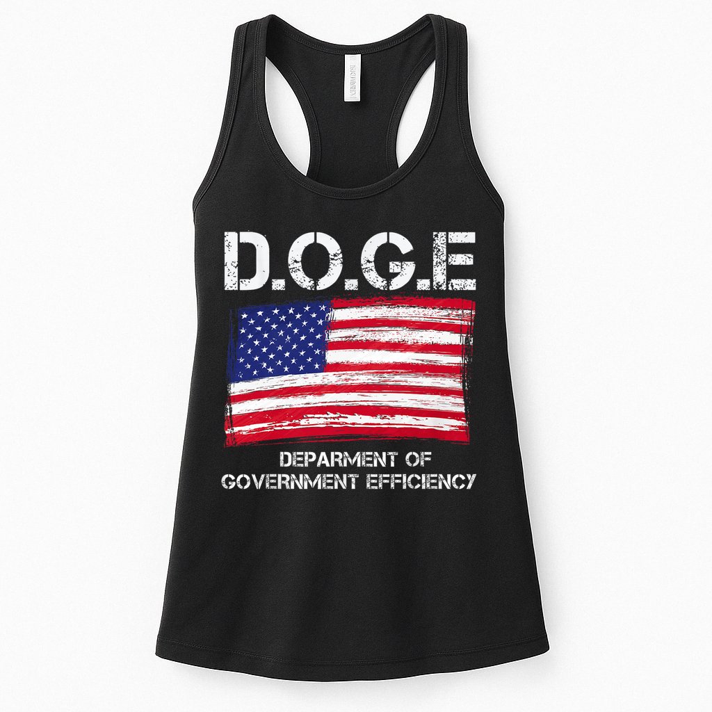 D.O.G.E Doge Department Of Government Efficiency Womens Tank Top