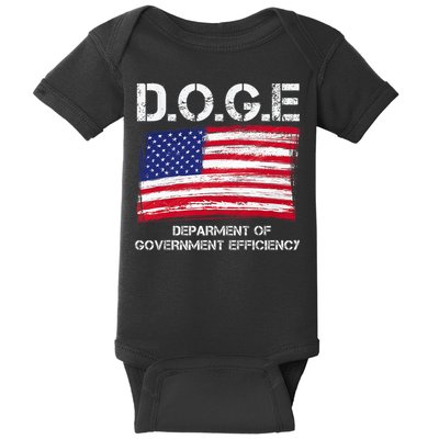 D.O.G.E Doge Department Of Government Efficiency Baby Bodysuit