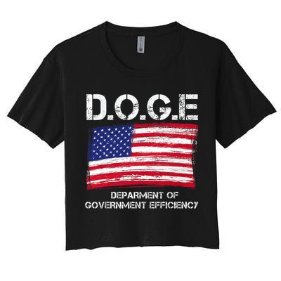 D.O.G.E Doge Department Of Government Efficiency Crop Top