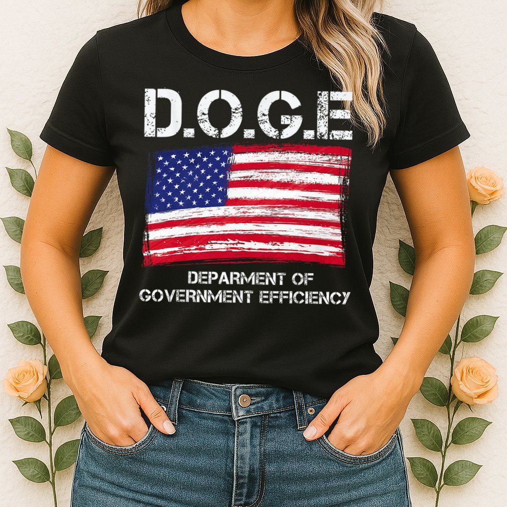 D.O.G.E Doge Department Of Government Efficiency Womens T-Shirt
