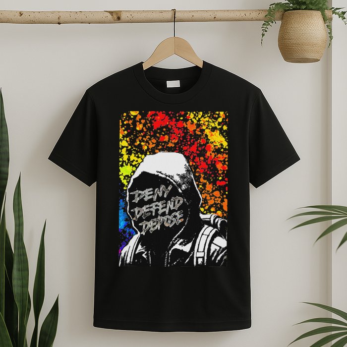 Delay Deny Defend Vintage Painting T-Shirt