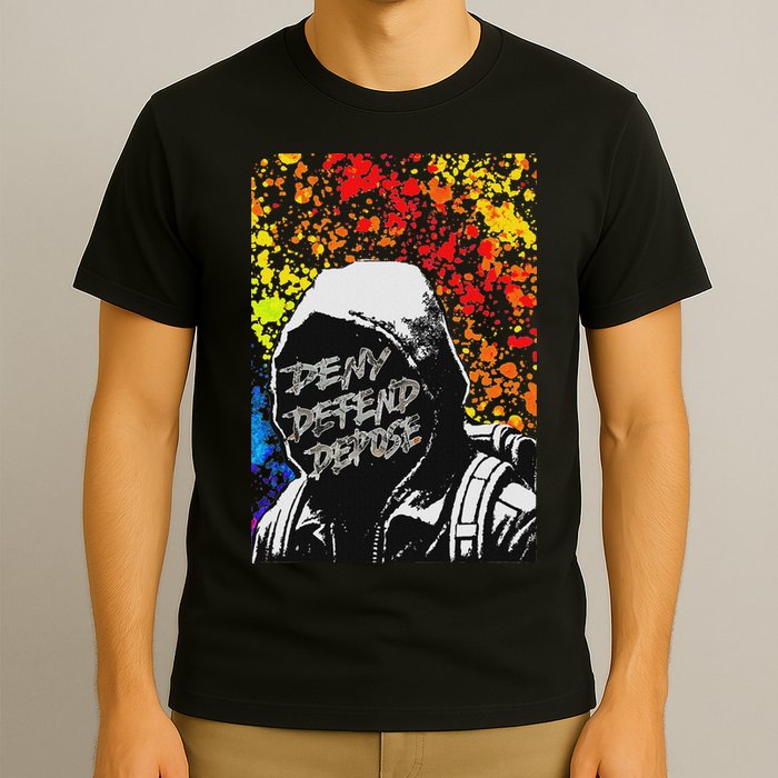 Delay Deny Defend Vintage Painting T-Shirt