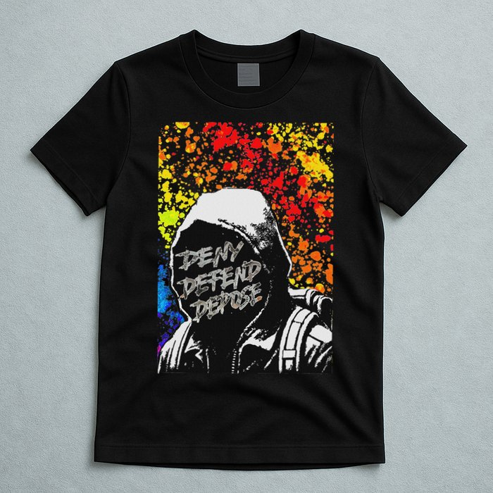Delay Deny Defend Vintage Painting T-Shirt