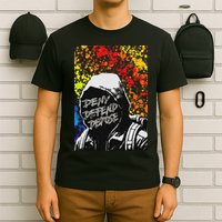 Delay Deny Defend Vintage Painting T-Shirt