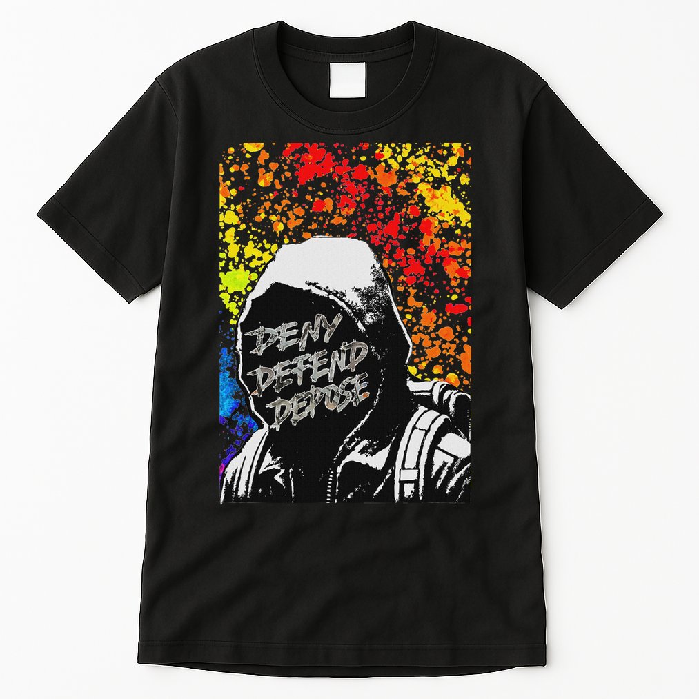 Delay Deny Defend Vintage Painting Tall T-Shirt
