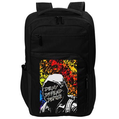 Delay Deny Defend Vintage Painting Impact Tech Backpack