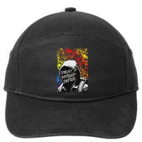 Delay Deny Defend Vintage Painting 7-Panel Snapback Hat