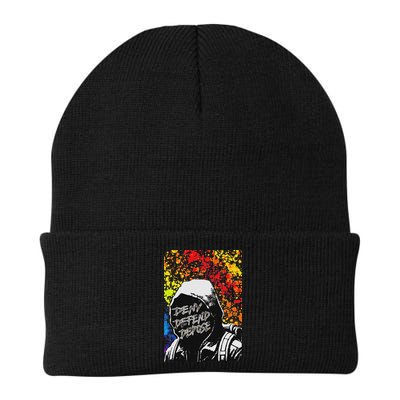 Delay Deny Defend Vintage Painting Beanie