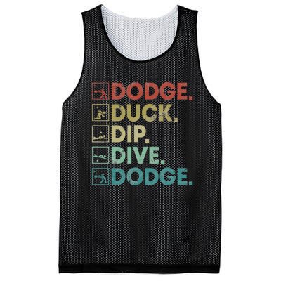 Dodge Duck Dip Dive Dodge Gaga Ball Kit Dodgeball Game Mesh Reversible Basketball Jersey Tank