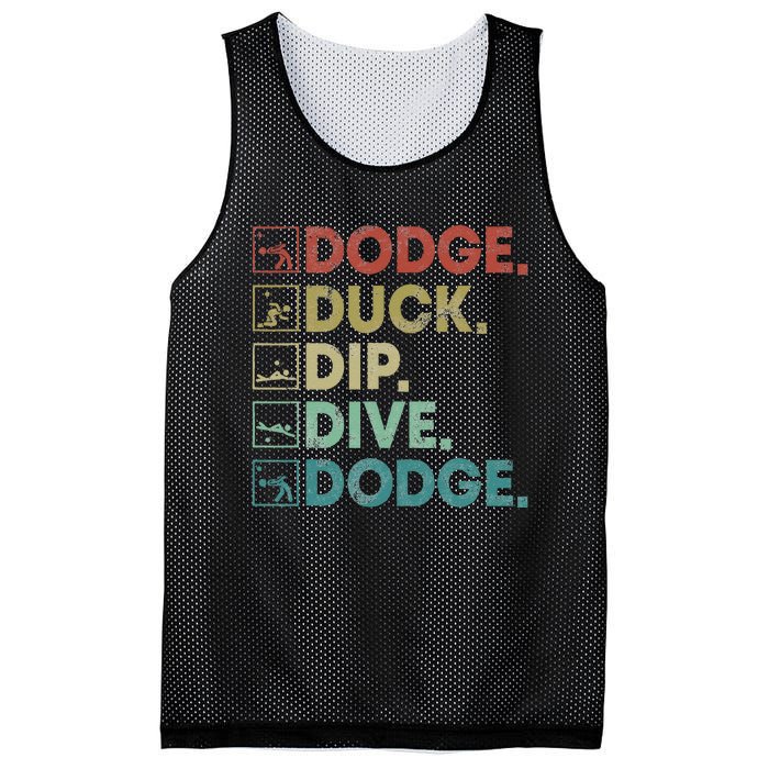 Dodge Duck Dip Dive Dodge Gaga Ball Kit Dodgeball Game Mesh Reversible Basketball Jersey Tank