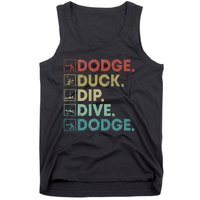 Dodge Duck Dip Dive Dodge Gaga Ball Kit Dodgeball Game Tank Top