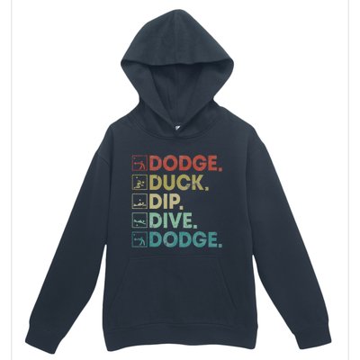 Dodge Duck Dip Dive Dodge Gaga Ball Kit Dodgeball Game Urban Pullover Hoodie