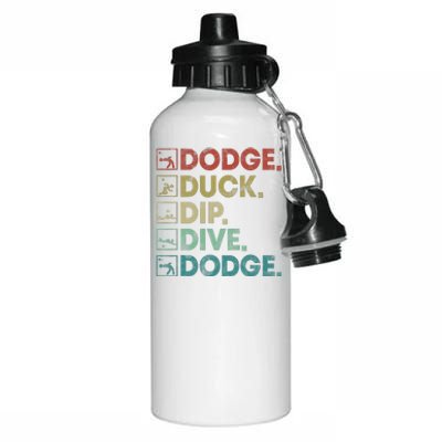 Dodge Duck Dip Dive Dodge Gaga Ball Kit Dodgeball Game Aluminum Water Bottle 