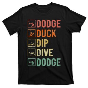 Dodge Duck Dip Dive Dodge Gaga Ball Kit Dodgeball Game T-Shirt