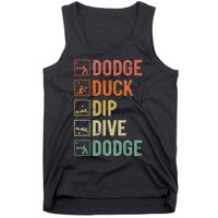 Dodge Duck Dip Dive Dodge Gaga Ball Kit Dodgeball Game Tank Top