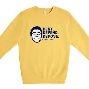 Deny Defend Depose Resistance Premium Crewneck Sweatshirt