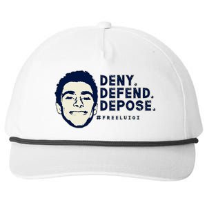 Deny Defend Depose Resistance Snapback Five-Panel Rope Hat