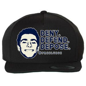 Deny Defend Depose Resistance Wool Snapback Cap